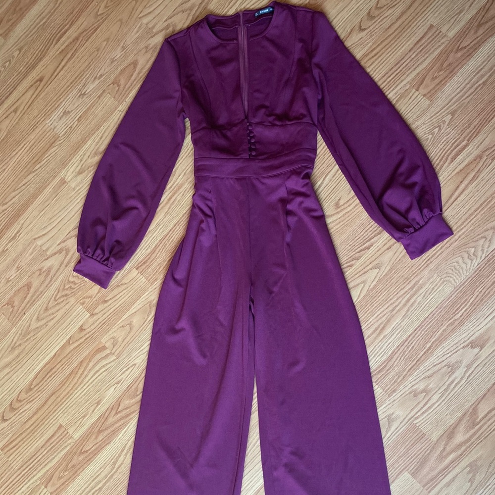 Berry Long Jumpsuit